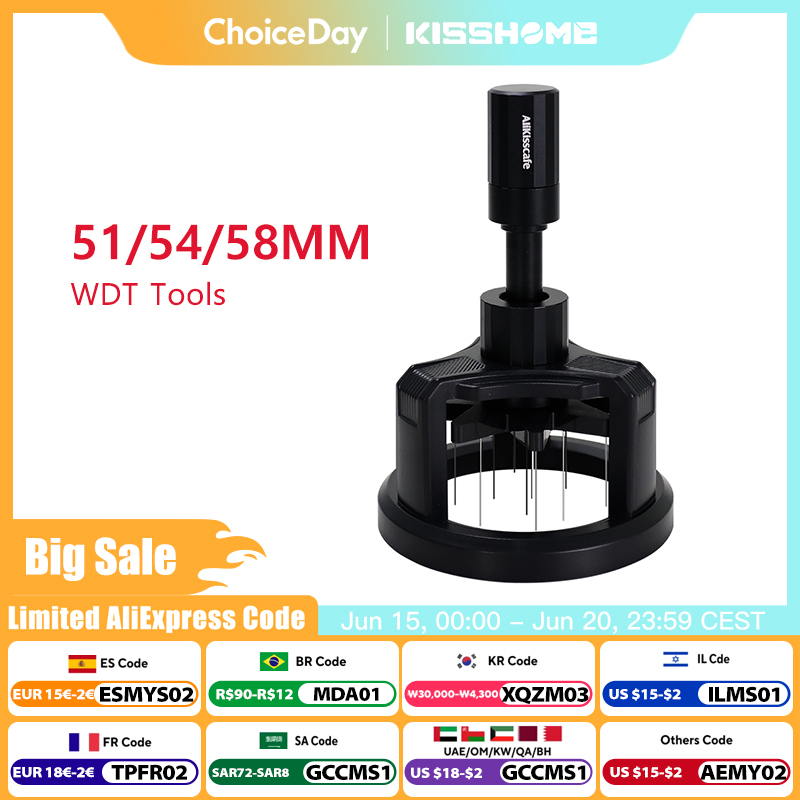 Coffee Distribution Tool - Alikisscafe Espresso Stirrer Distribution Tool Rotary