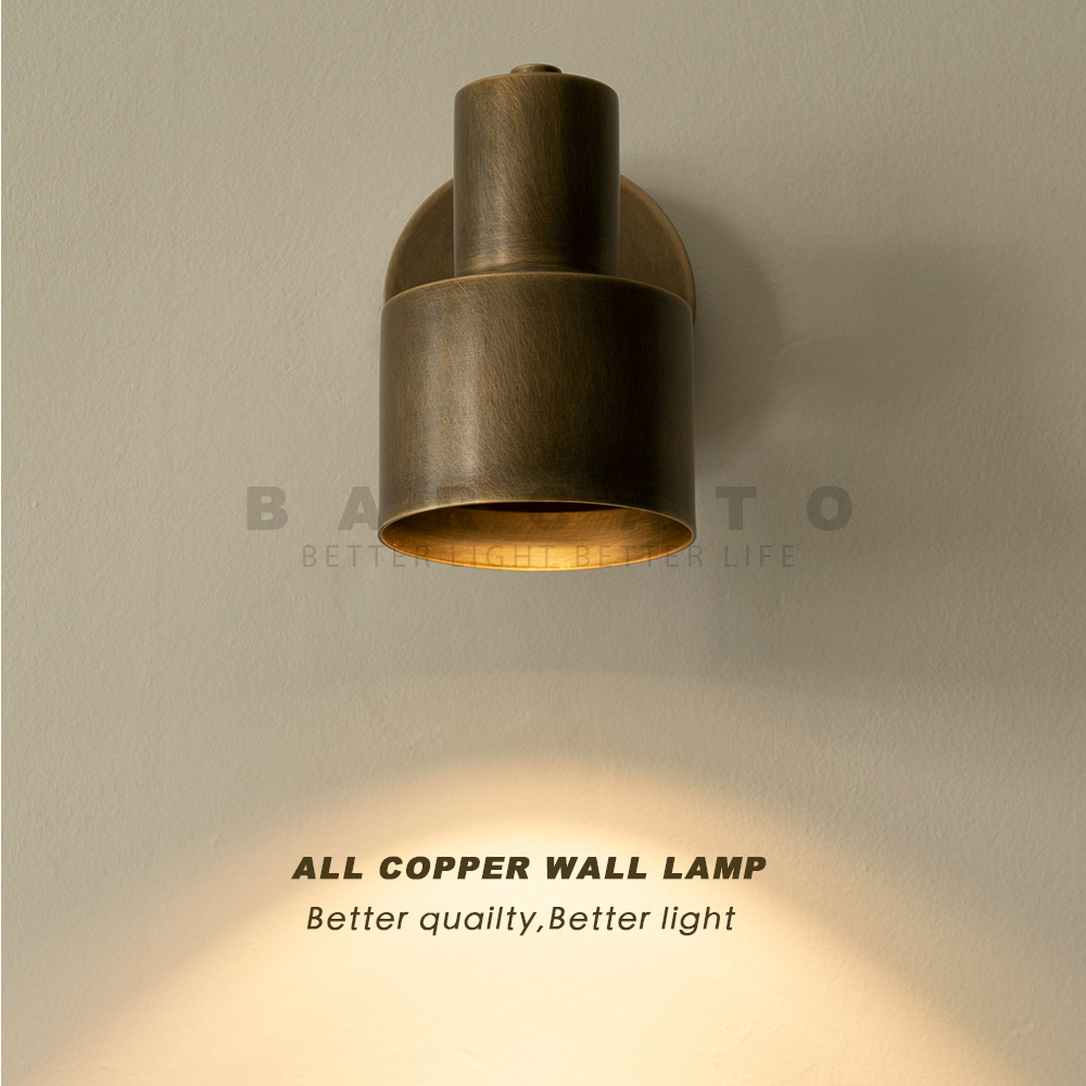 Coffee Quality Control - Brass LED Wall Lights Rotatable Wall