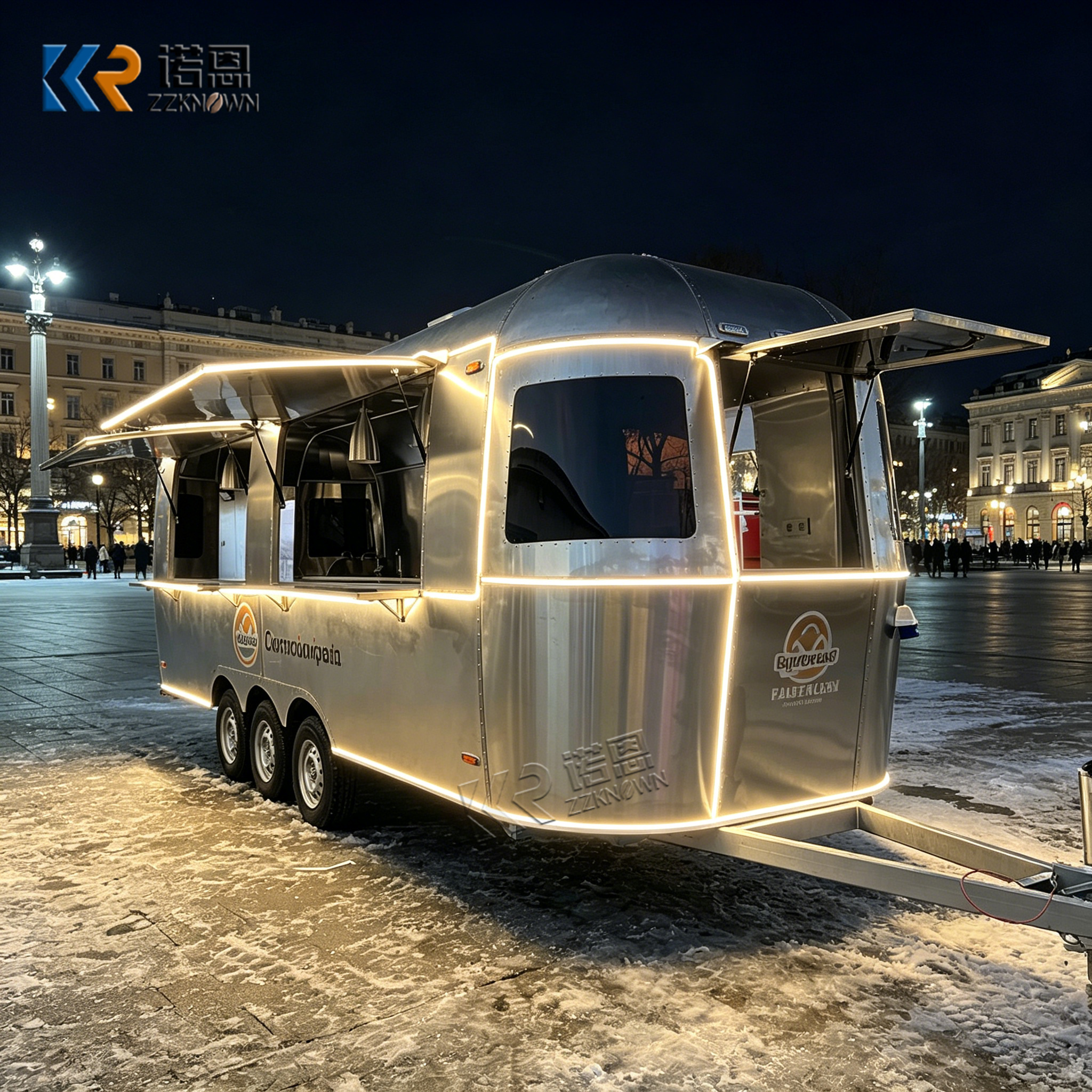 Mobile Coffee Van Equipment - Fully Equipped Coffee Van Mobile Food