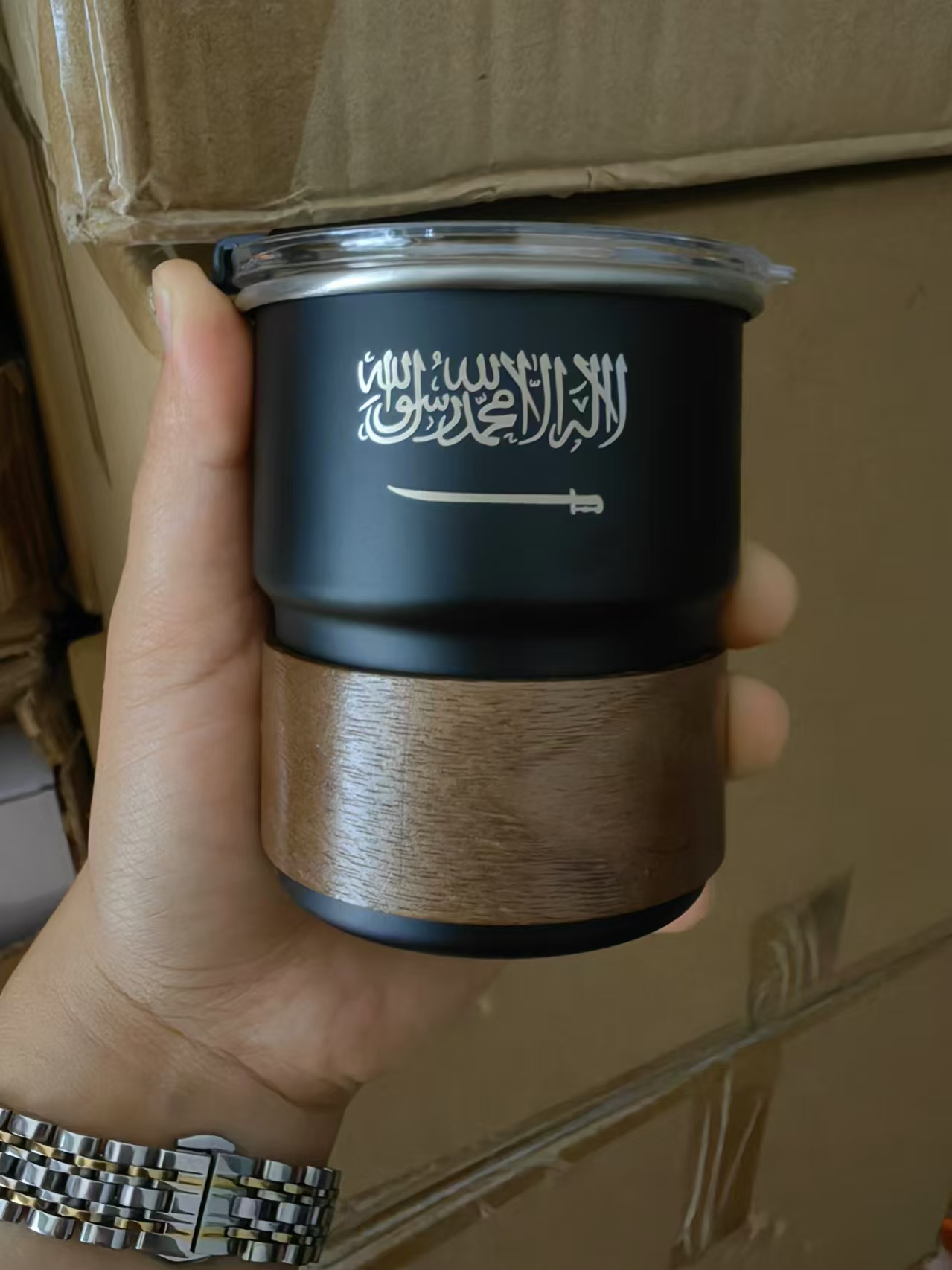The Flag of Saudi Arabia Logo  - Coffee Equipment Camping のレビューと価格