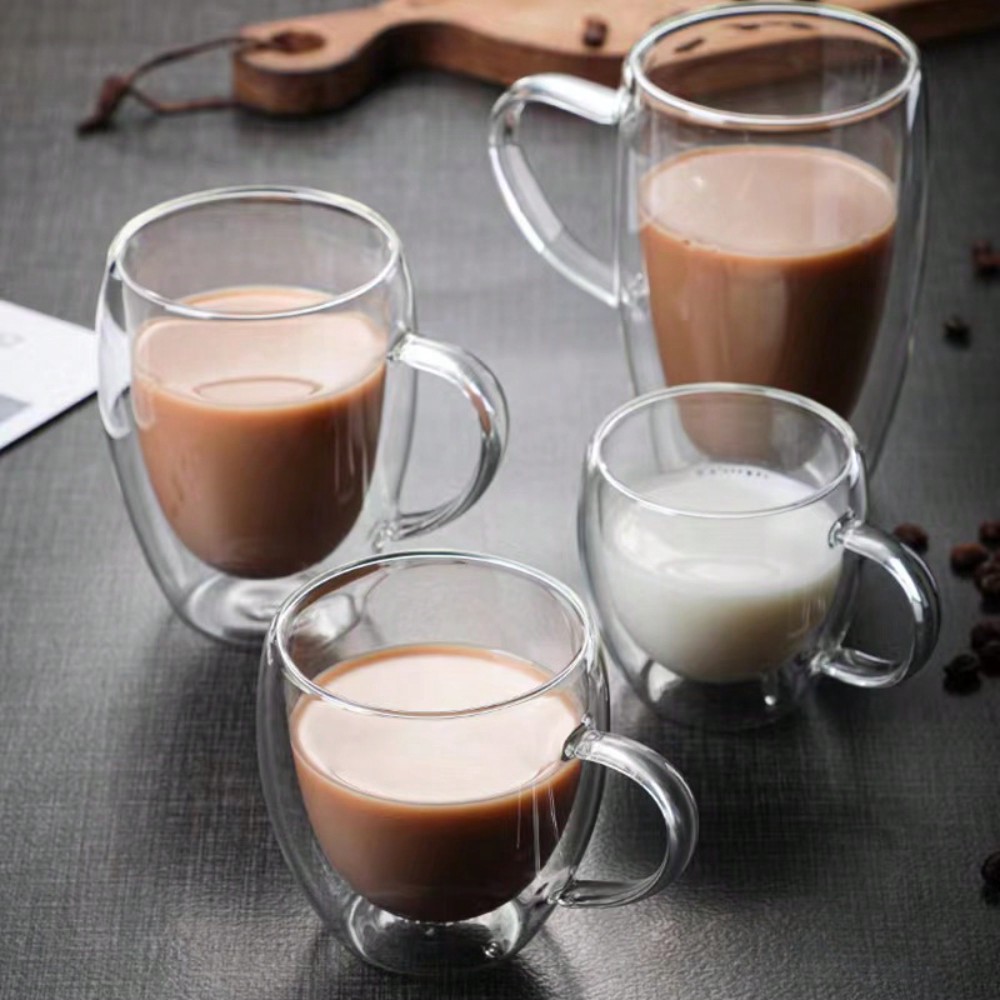 1PC Double Walled Glass Cups H - Espresso Shot Glass のレビューと価格