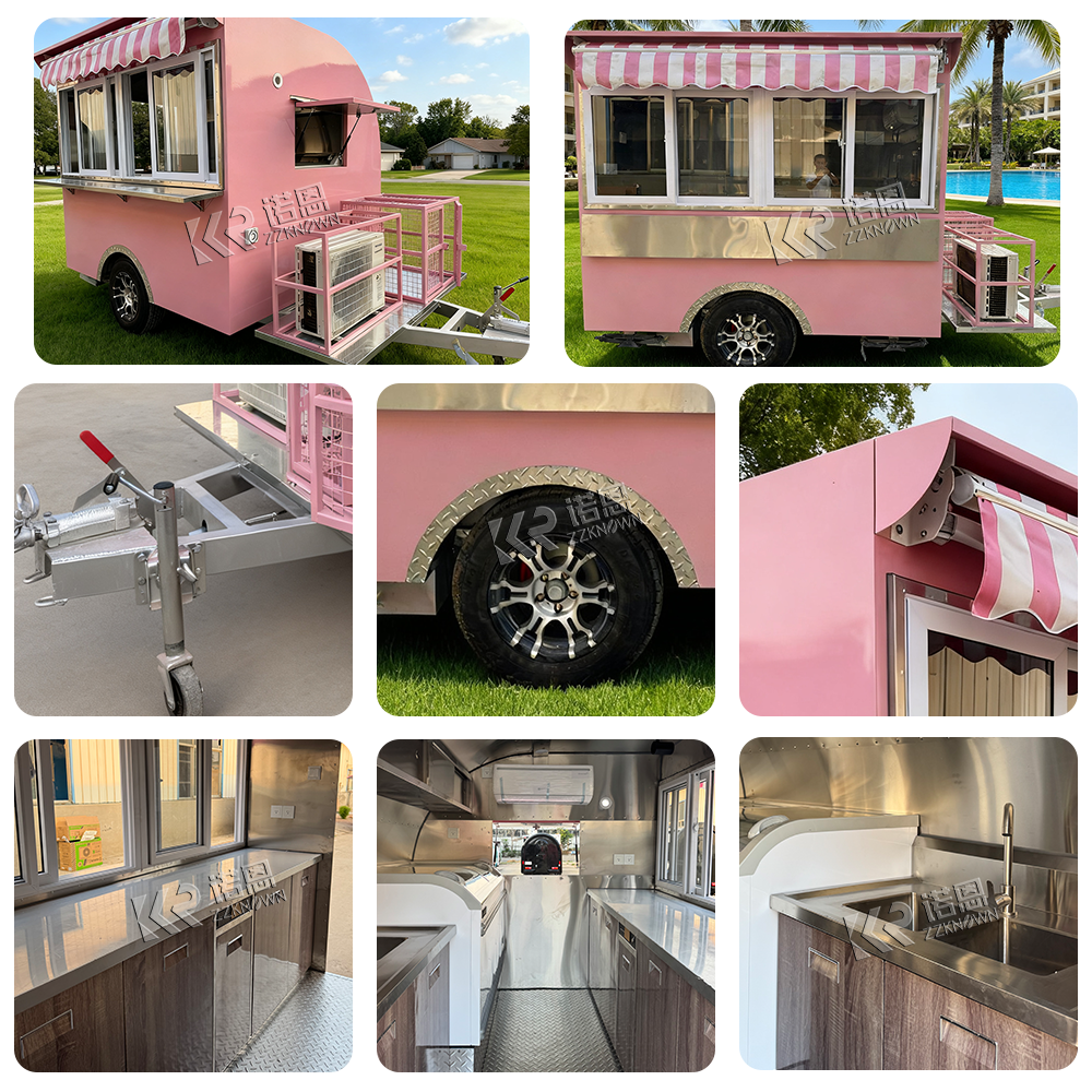 Outdoor Food Kiosk Foodtrailer - Coffee Equipment Manufacturers のレビューと価格