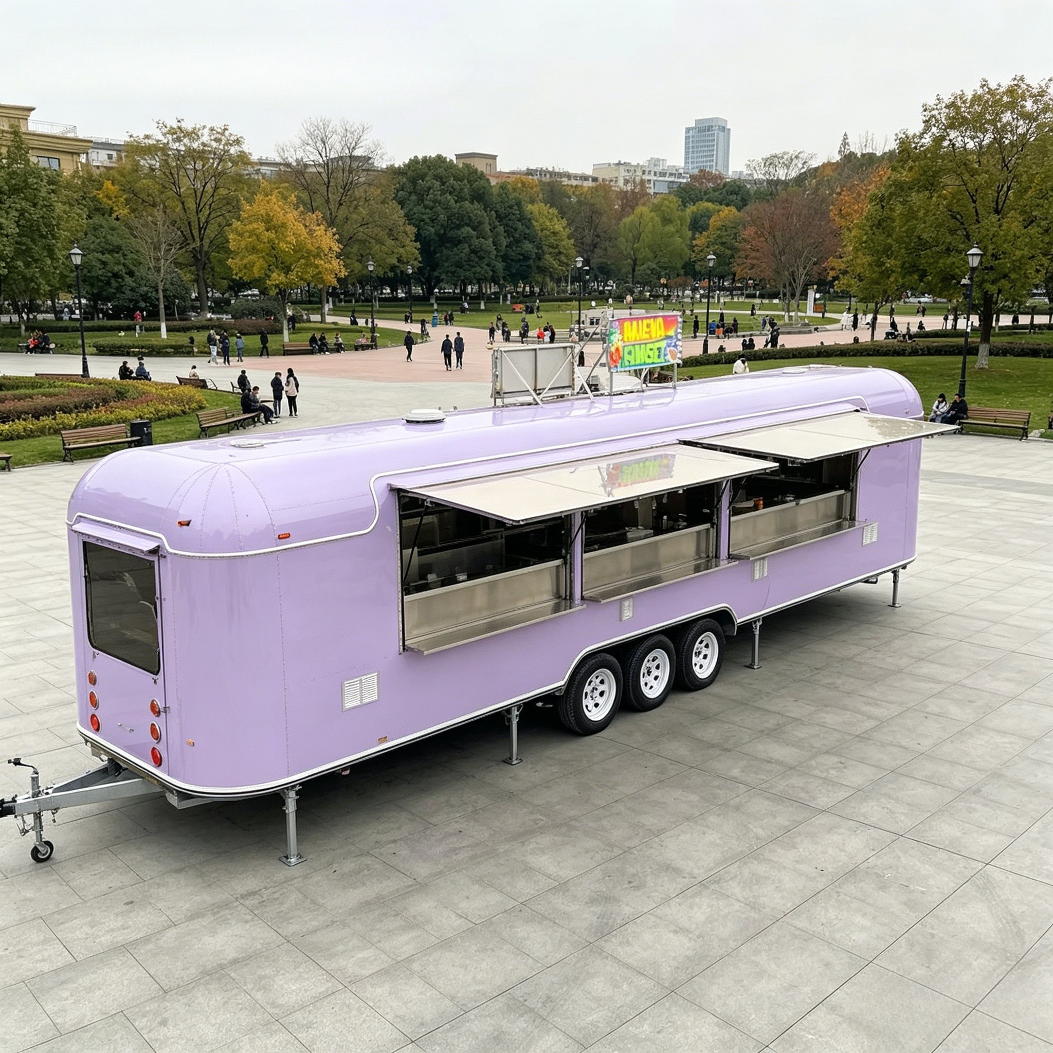 YG Custom Mobile Bar Catering  - Mobile Coffee Van Equipment のレビューと価格