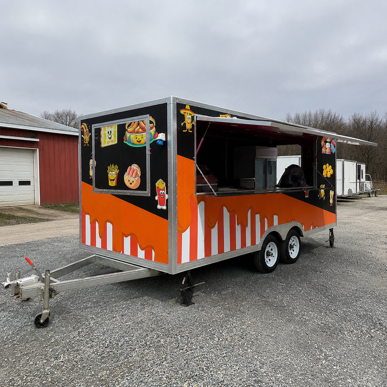 BBQ Concession Trailer Fully E - Coffee Equipment Manufacturers のレビューと価格