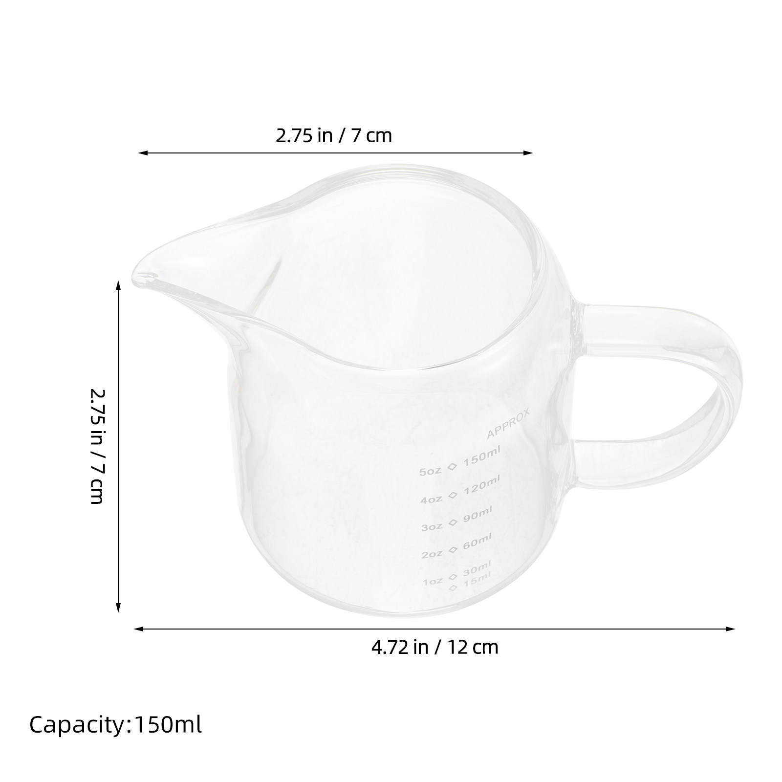 Glass Espresso Measuring Cup 1 - Espresso Shot Glass のレビューと価格