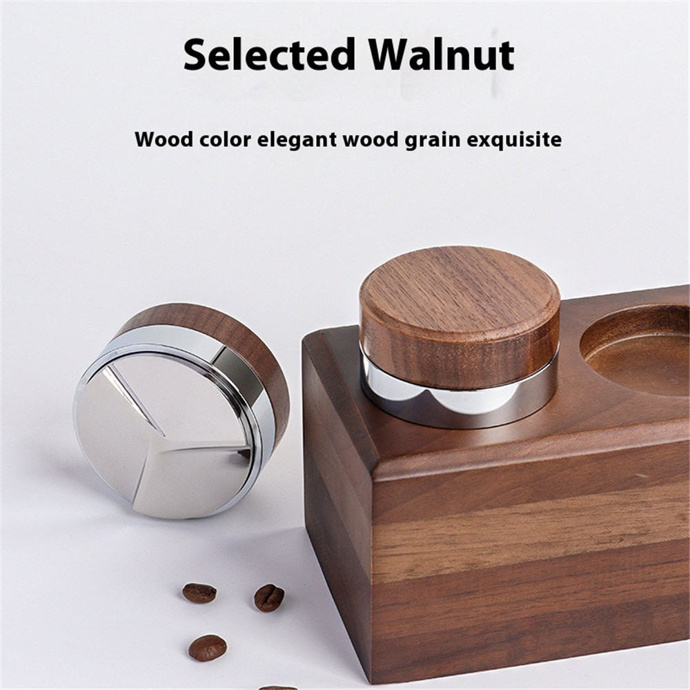 Walnut Wood Coffee Distributor - Coffee Distribution Tool のレビューと価格