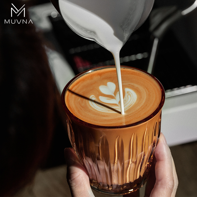 MUVNA Glass Coffee Cup 100ml 1 - Espresso Shot Glass のレビューと価格