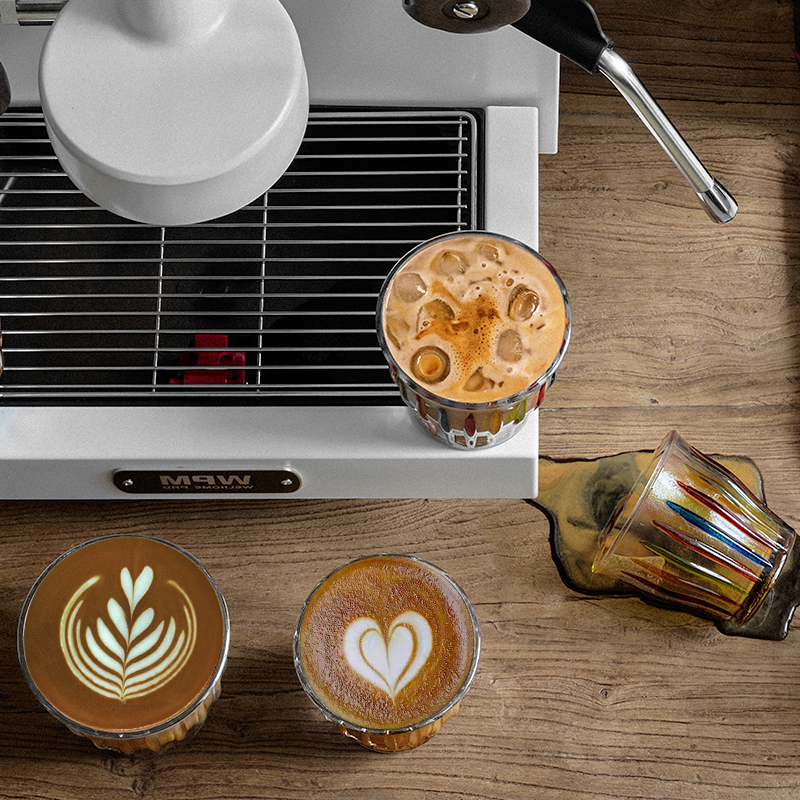 MUVNA Glass Coffee Cup 100ml 1 - Espresso Shot Glass のレビューと価格
