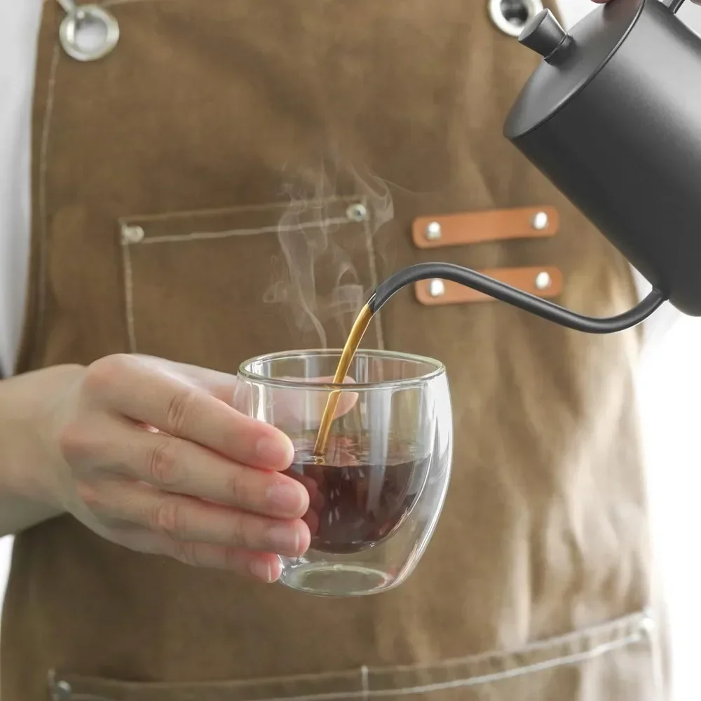 6 pcs Clear Double Wall Glass  - Espresso Shot Glass のレビューと価格