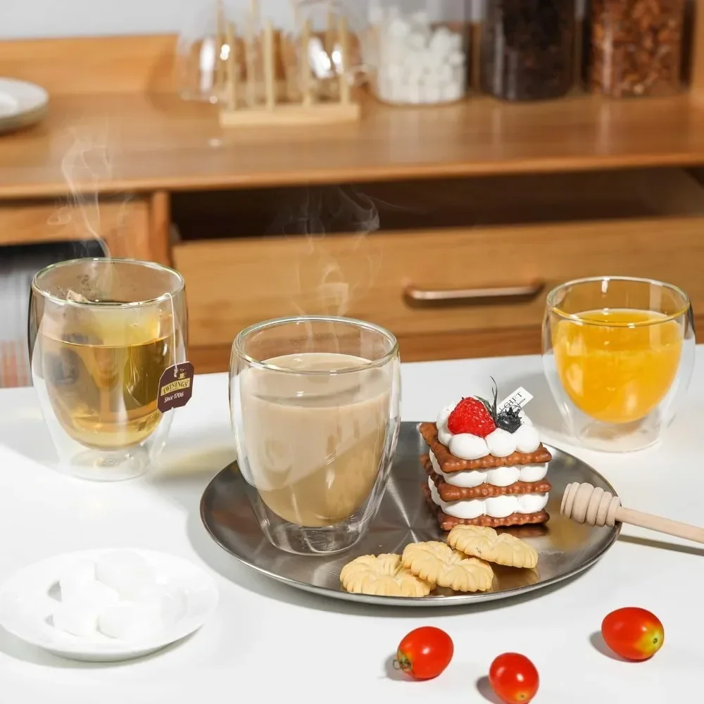 6 pcs Clear Double Wall Glass  - Espresso Shot Glass のレビューと価格