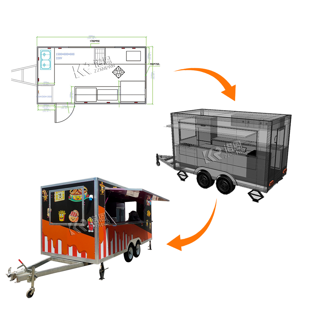 BBQ Concession Trailer Fully E - Coffee Equipment Manufacturers のレビューと価格