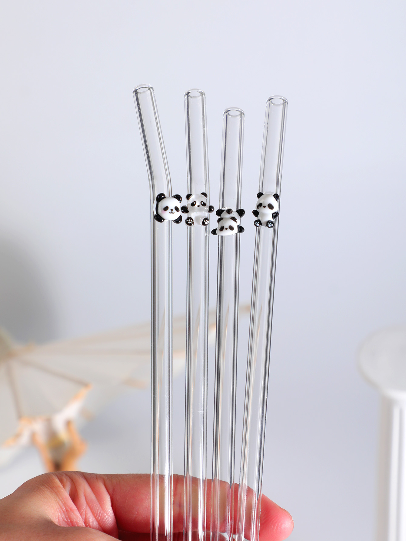 4/7PCS Panda Design Reusable B - Espresso Shot Glass のレビューと価格