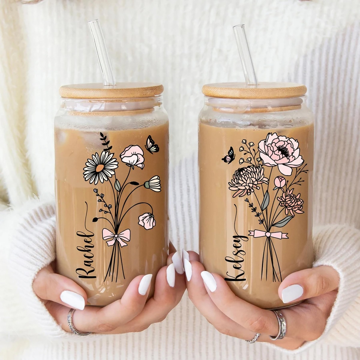Customized Cute Cup Bottle Wit - Coffee Equipment Camping のレビューと価格