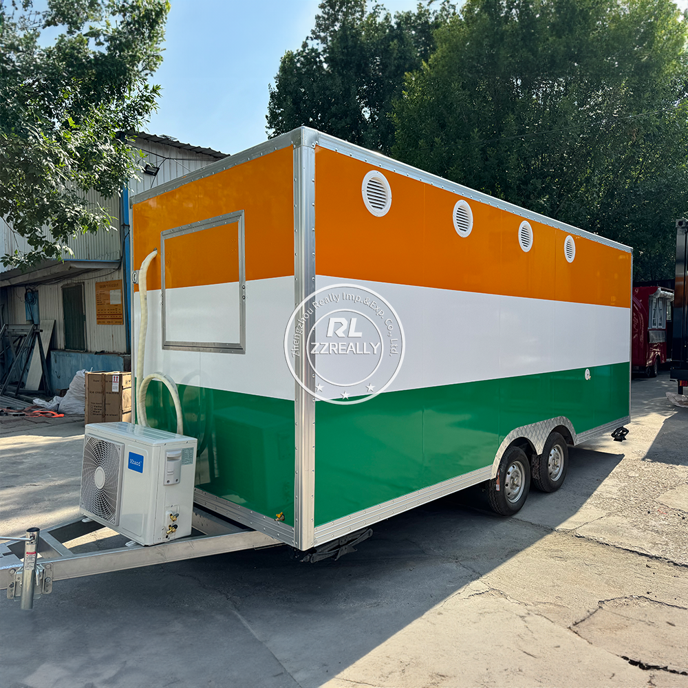 Snack Fast Food Truck Mobile K - Mobile Coffee Van Equipment のレビューと価格