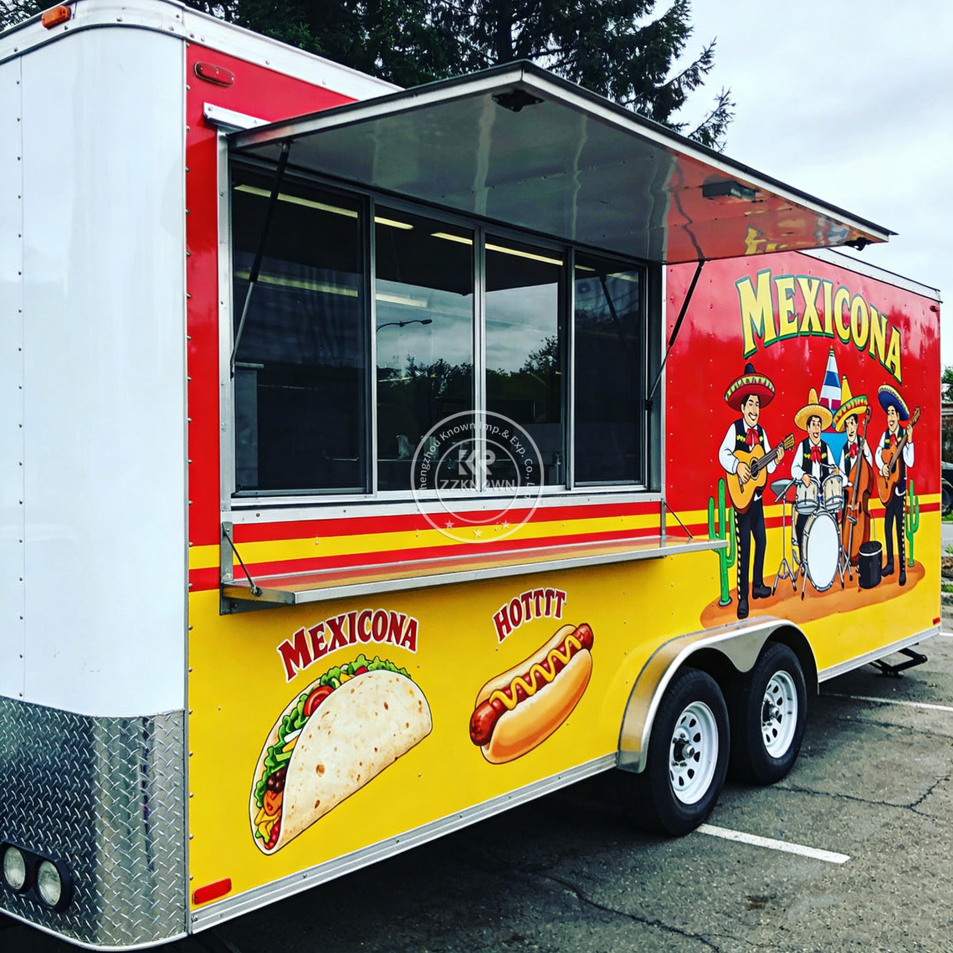 Customized Mobile Food Trailer - Coffee Equipment For Sale のレビューと価格
