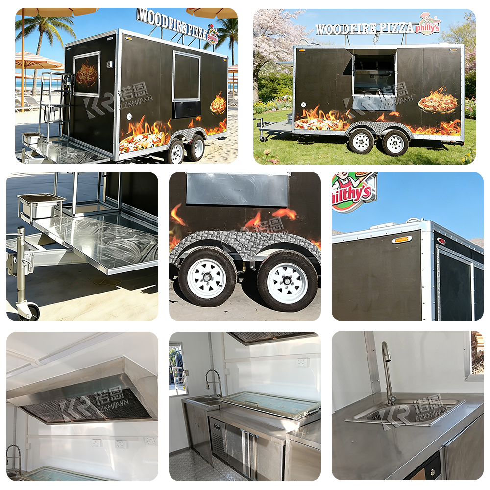 Customized Mobile Food Trailer - Coffee Equipment For Sale のレビューと価格
