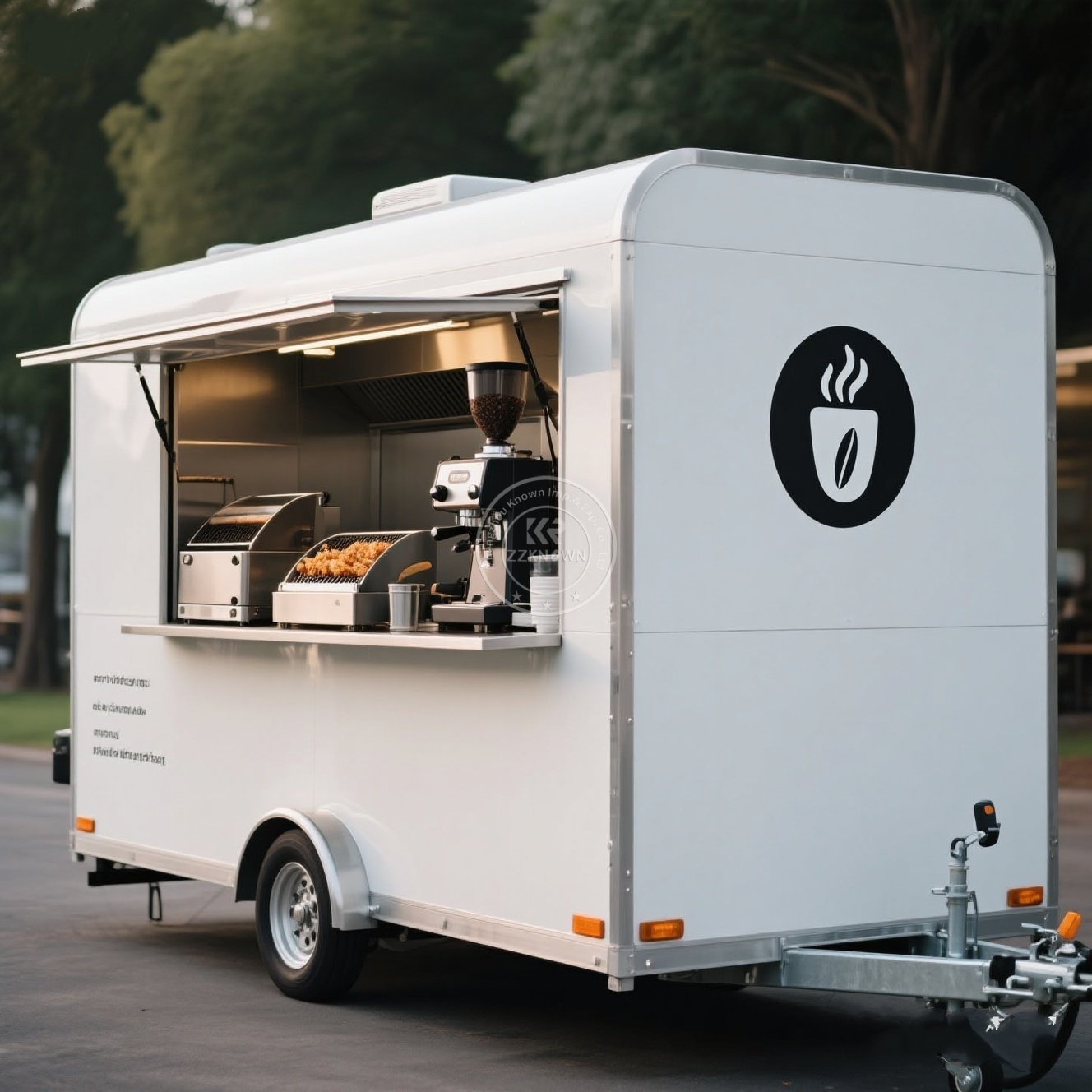 Custom Big Coffee Van Mobile F - Mobile Coffee Van Equipment のレビューと価格