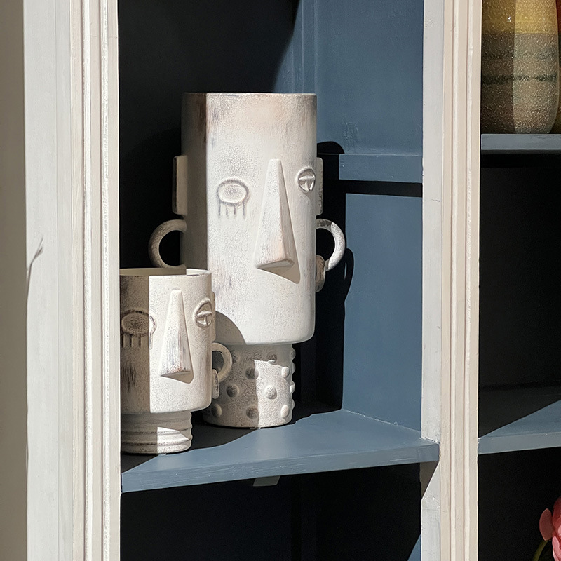 Wabi Sand Wind Face Ceramic Va - Coffee Equipment For Sale のレビューと価格