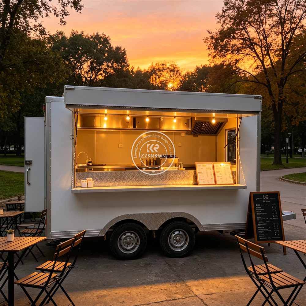 Modern Custom Coffee Ice Cream - Mobile Coffee Van Equipment のレビューと価格