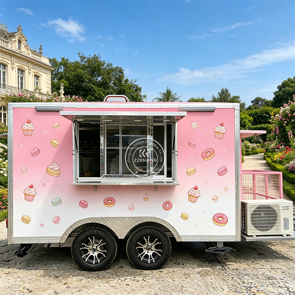 Street Custom Food Trailer Mob - Mobile Coffee Van Equipment のレビューと価格