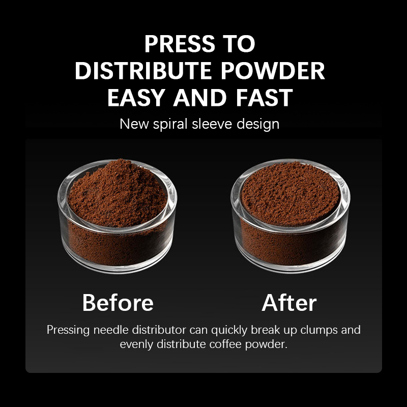 58mm Rotary WDT Tools Espresso - Coffee Distribution Tool のレビューと価格