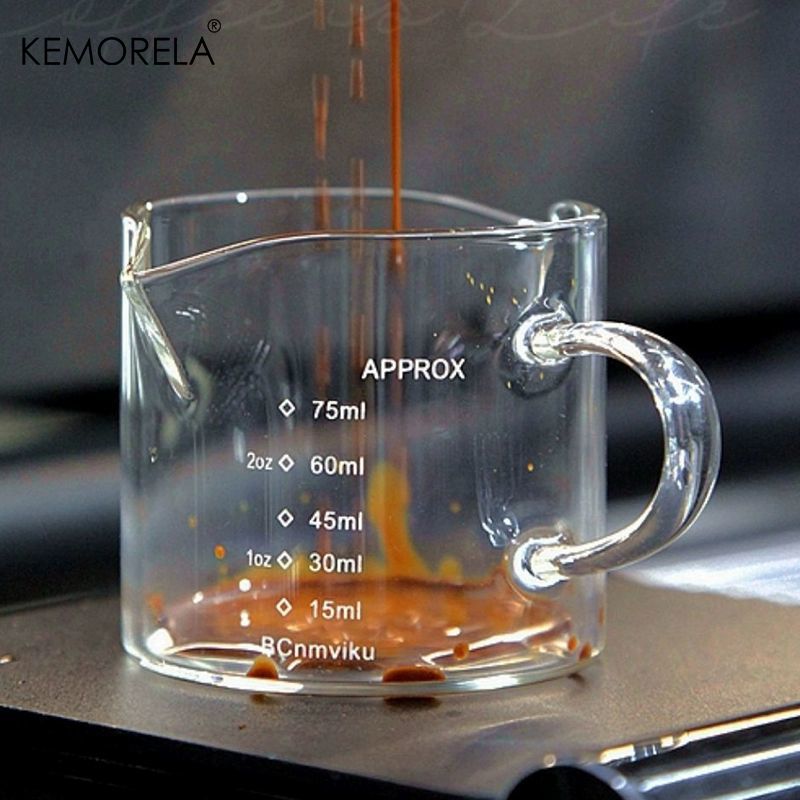 75/150ML Glass Measuring Cup W - Espresso Shot Glass のレビューと価格