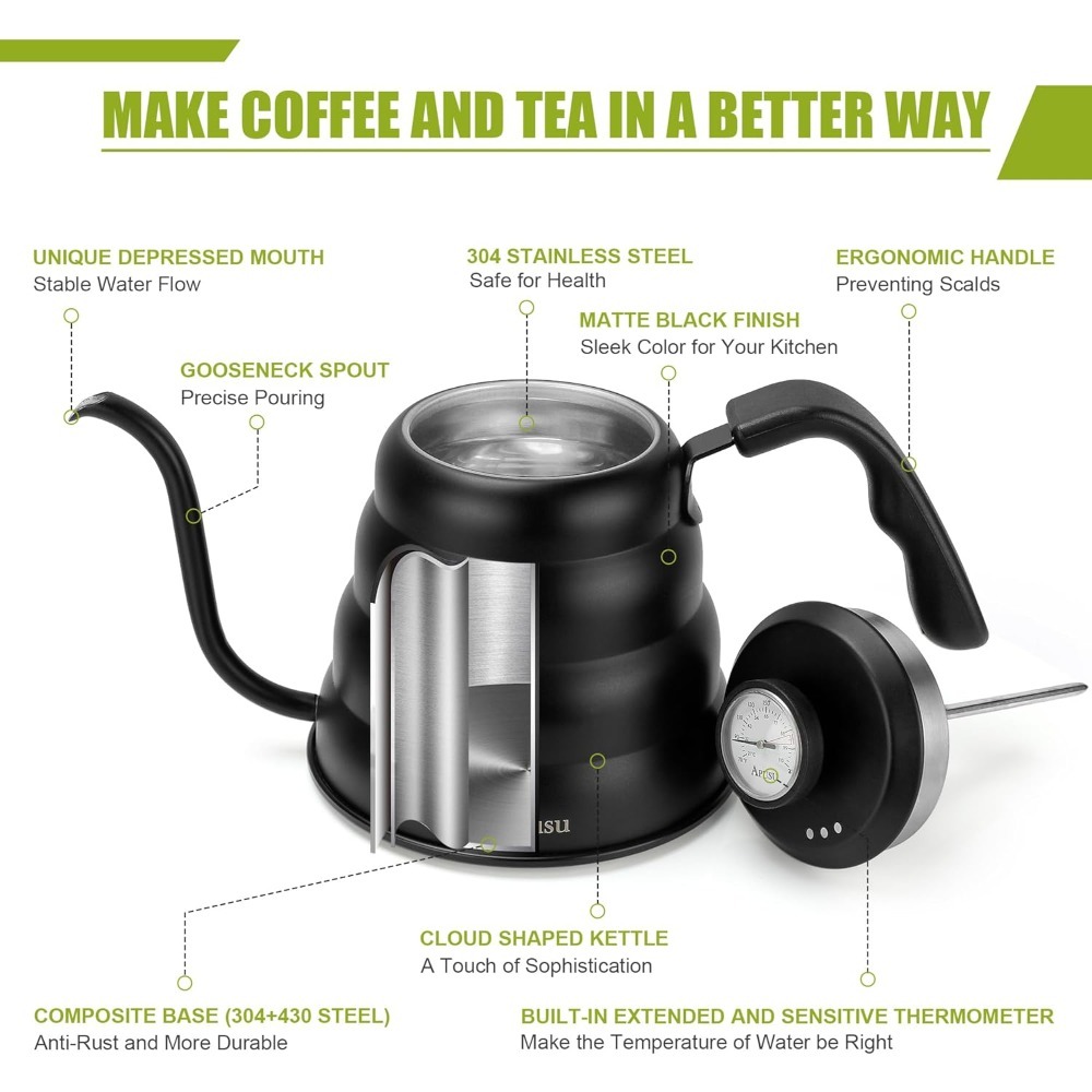 Stainless Steel Pour Over Coff - Coffee Quality Control のレビューと価格