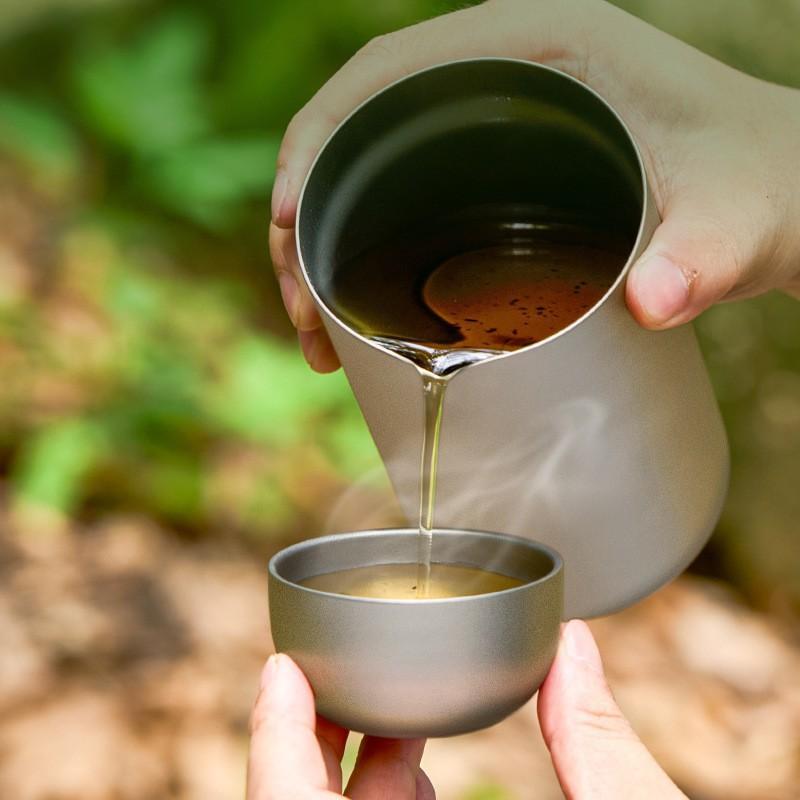 D2 Pure Titanium Double-layer  - Coffee Equipment Camping のレビューと価格