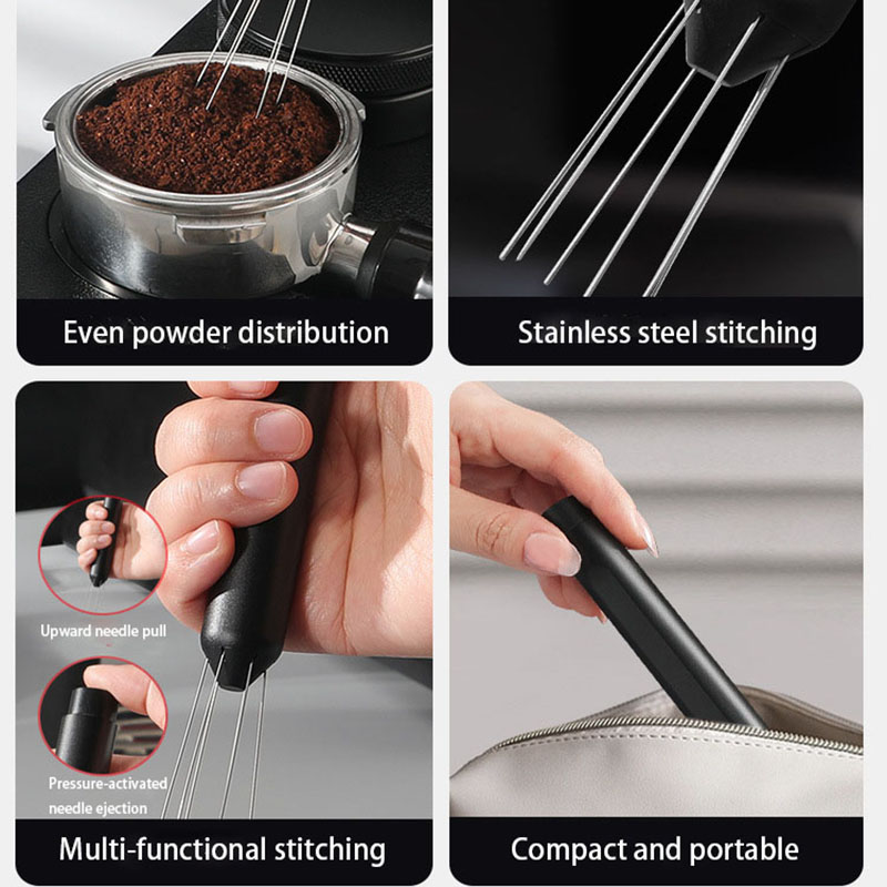 Retractable WDT Coffee Powder  - Coffee Distribution Tool のレビューと価格
