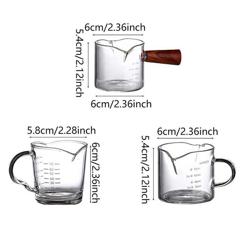 70/75ml Espresso Shot Glass Do - Espresso Shot Glass のレビューと価格