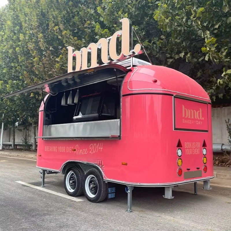 Mobile Food Trailer Bakery Ice - Mobile Coffee Van Equipment のレビューと価格