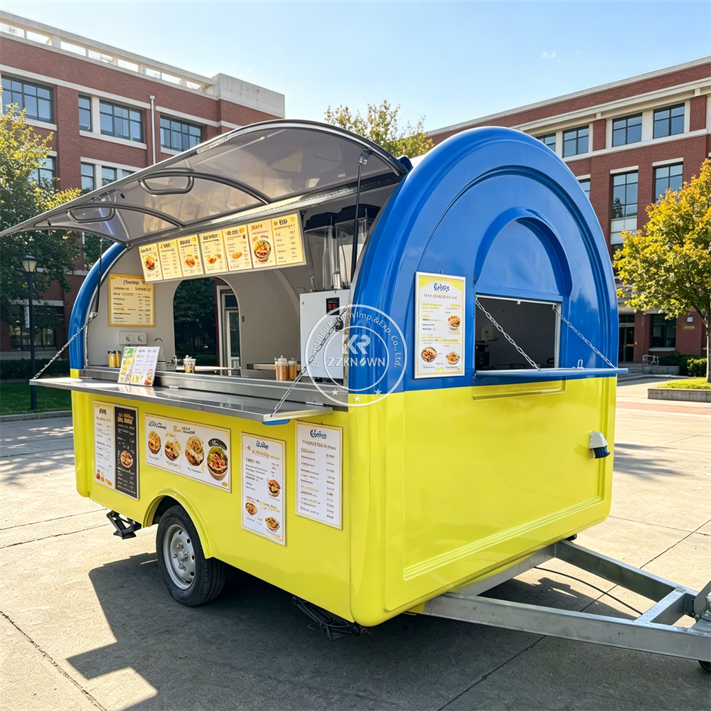 Concession Trailer Food Traile - Mobile Coffee Van Equipment のレビューと価格