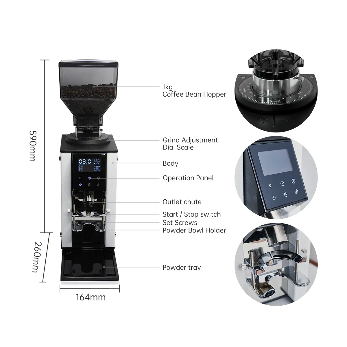 ZF64P High Quality Commercial  - Coffee Quality Control のレビューと価格