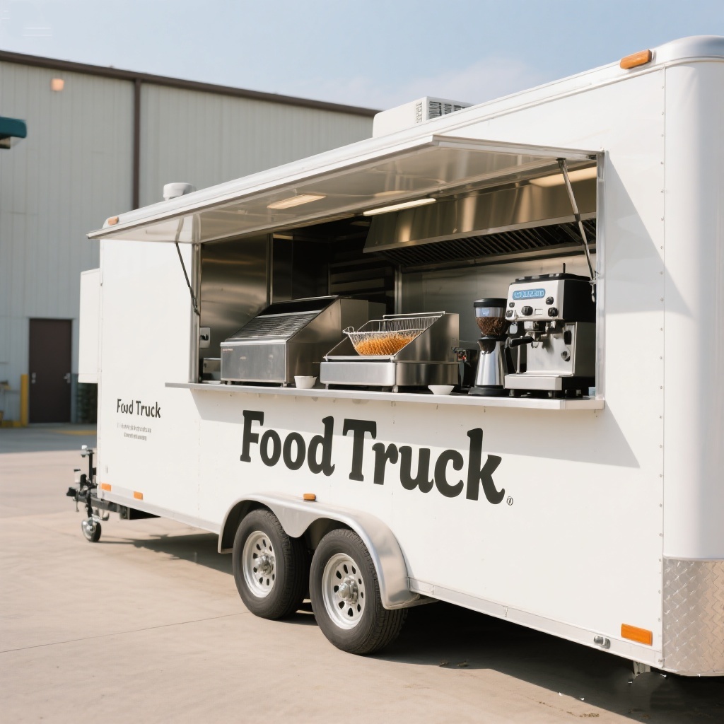 Mobile Food Truck With Full Ki - Coffee Equipment For Sale のレビューと価格