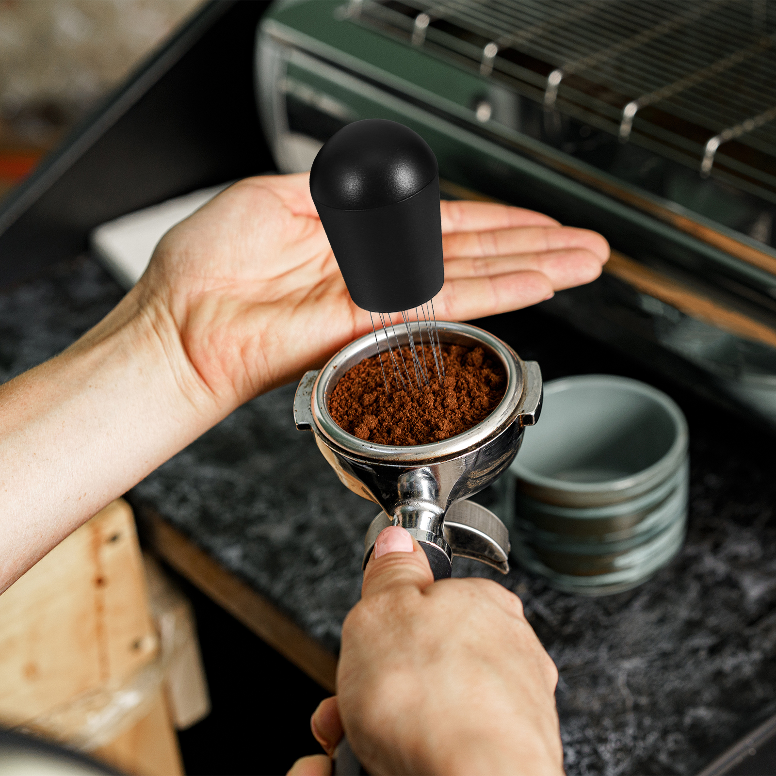Coffee Stirrer Distributor Too - Coffee Distribution Tool のレビューと価格