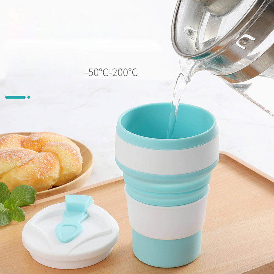 350ML Food-Grade Silicone Fold - Coffee Equipment Camping のレビューと価格