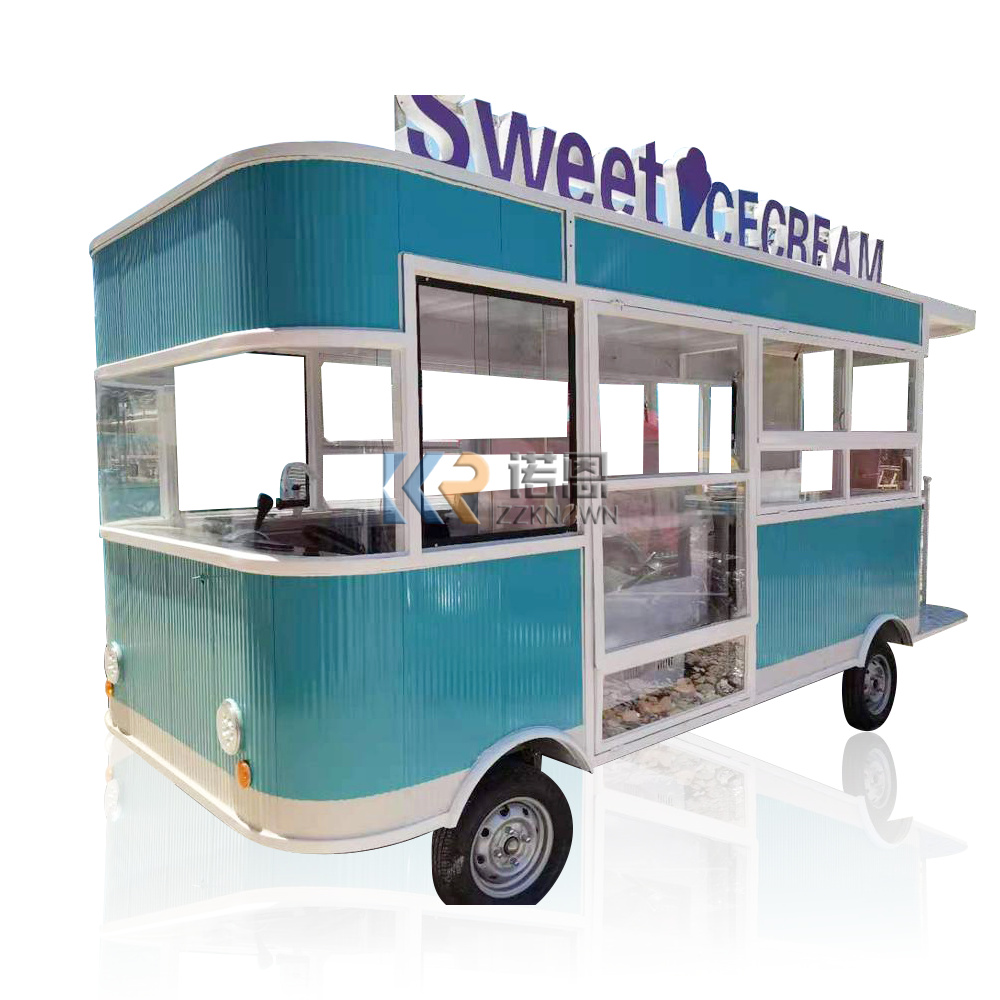 In Stock 5M Mobile Food Truck  - Mobile Coffee Van Equipment のレビューと価格