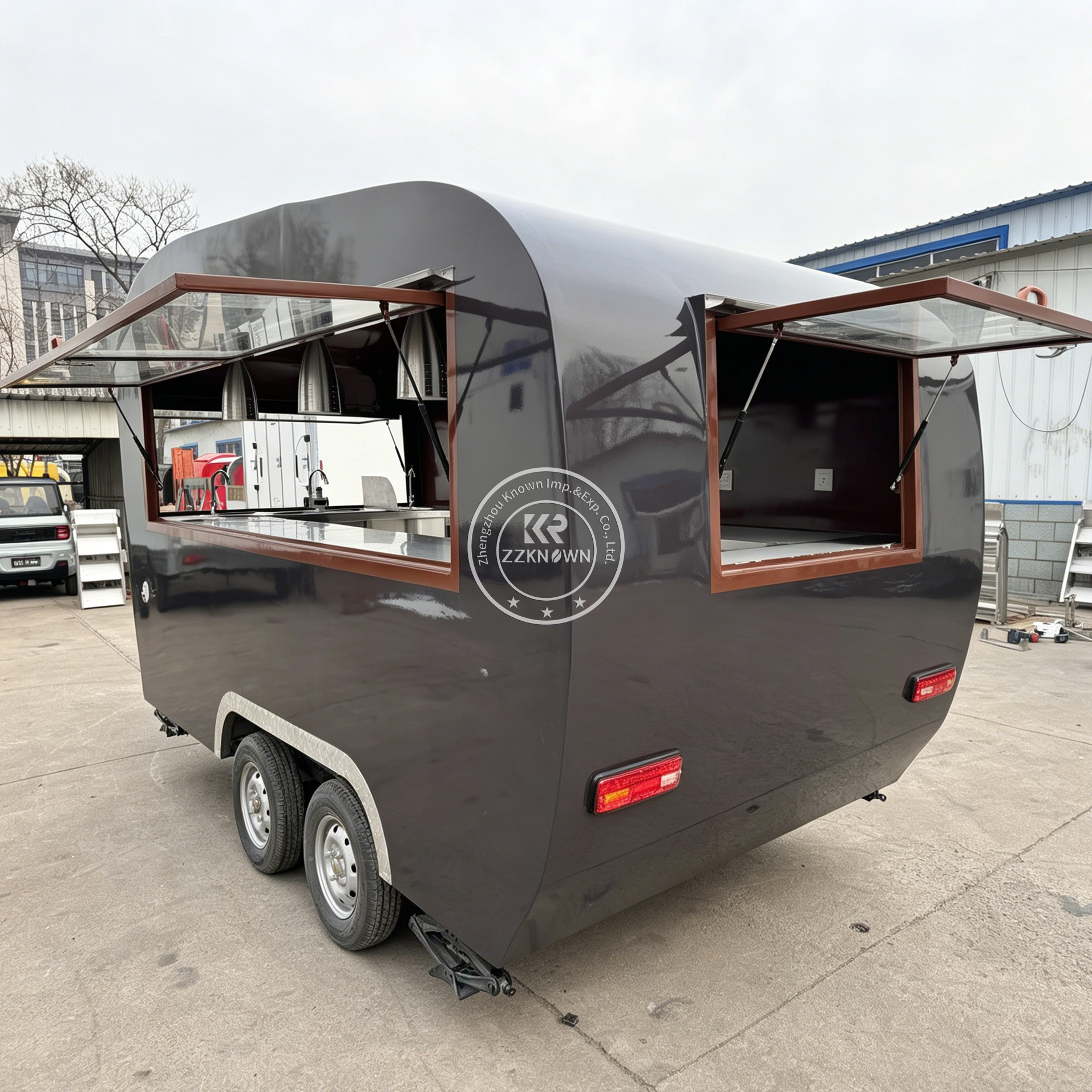 Street Stainless Steel Mobile  - Mobile Coffee Van Equipment のレビューと価格