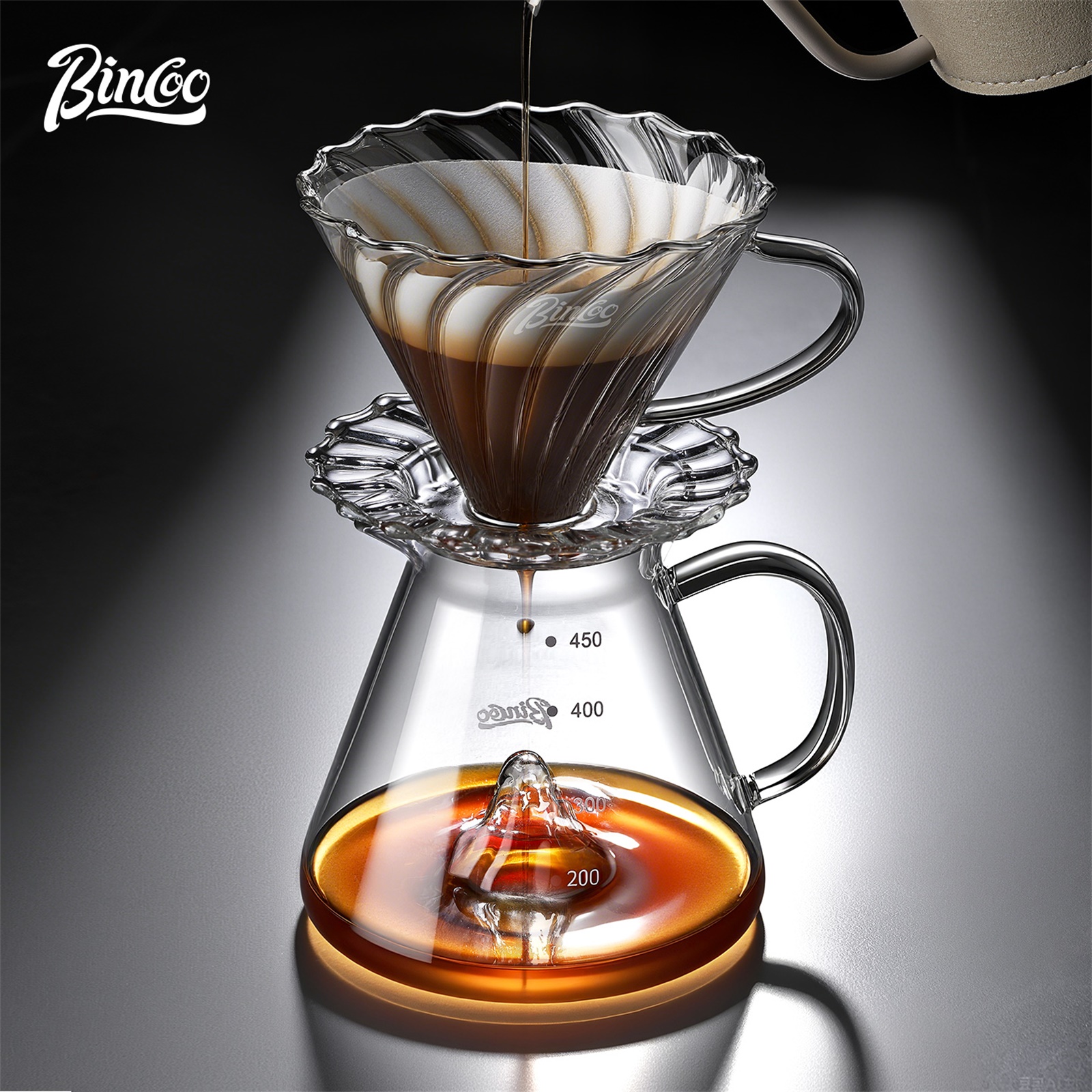 BINCOO Pour Over Coffee Drippe - Coffee Equipment Pour Over のレビューと価格