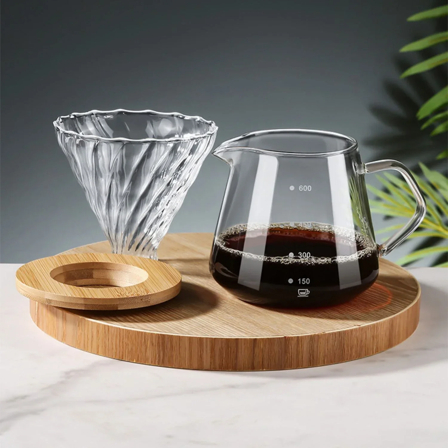 Punana 600ml Pour Over Coffee  - Coffee Equipment Pour Over のレビューと価格